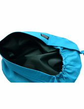 Load image into Gallery viewer, Satin Lined Scrub Bonnet Caribbean Blue