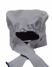 Load image into Gallery viewer, Satin Lined Scrub Cap Dark Gray