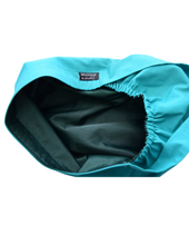 Load image into Gallery viewer, Satin Lined Scrub Bonnet Teal Green