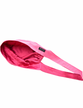 Load image into Gallery viewer, Satin Lined Scrub Cap Rose Pink