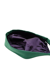Load image into Gallery viewer, Satin Lined Scrub Cap Hunter Green