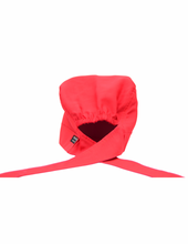 Load image into Gallery viewer, Satin Lined Scrub Cap Candy Red