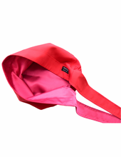Load image into Gallery viewer, Satin Lined Scrub Cap Candy Red