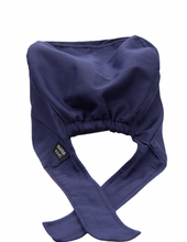 Load image into Gallery viewer, Satin Lined Scrub Cap Navy Blue