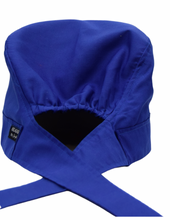 Load image into Gallery viewer, Satin Lined Scrub Cap Royal Blue