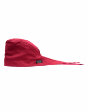 Load image into Gallery viewer, Satin Lined Scrub Cap Dark Berry

