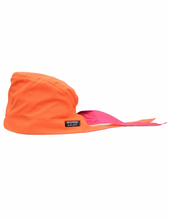 Load image into Gallery viewer, Satin Lined Scrub Cap Dark Orange
